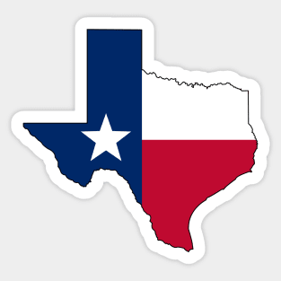 Texas Flag Sticker